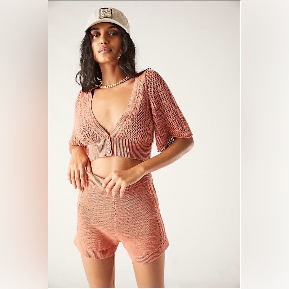 Free People Chloe Knit Set